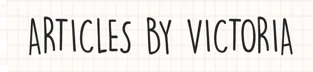 Articles by Victoria